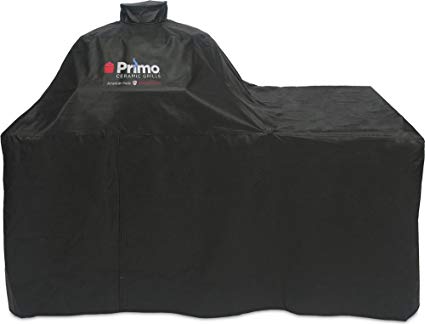 Primo Ceramic Grills Grill Cover for Oval XL 400 with Counter Top Table