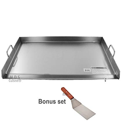 Griddle Grill Stainless Steel Plancha BBQ Heavy Duty Comal Outdoor Stove New